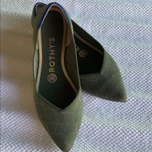 Discontinued olive green reptile print